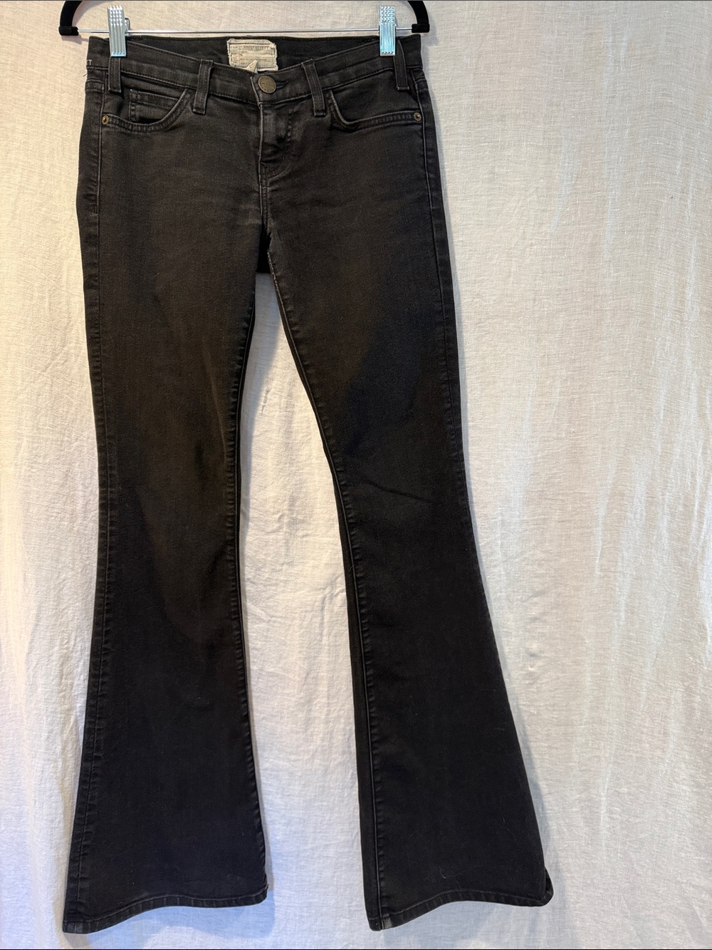 Current/Elliott Black Flare Jeans